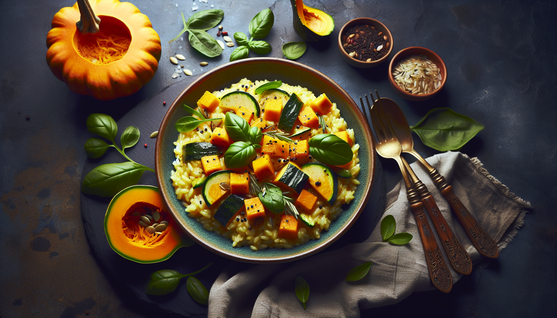 risotto zucca ricette